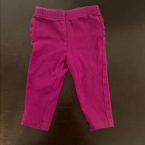 1383. Jumping Beans - Fuchsia Leggings with Ruffle Bum